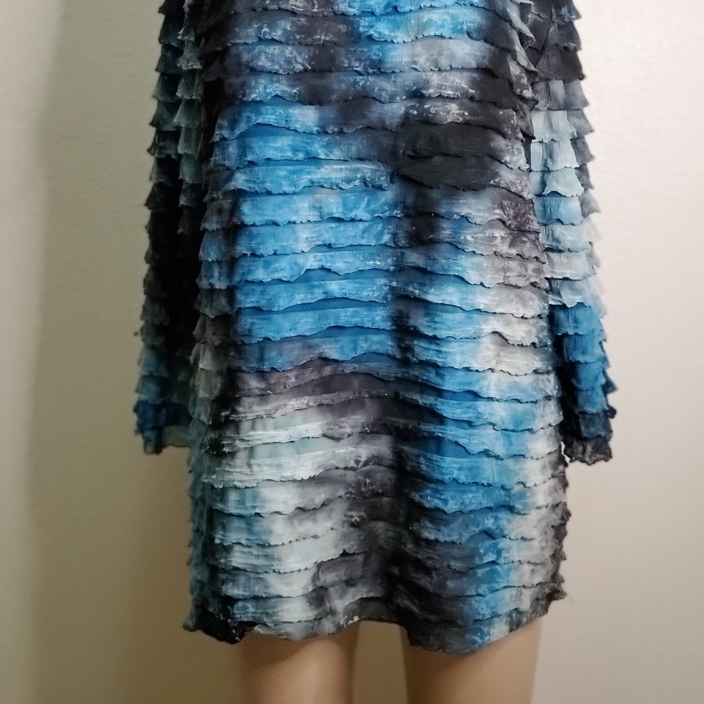 NOTATIONS RUFFLED  blouse - Picture 2 of 8